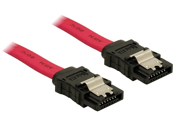 Kabel SATA-3 intern 0,50m Stecker(gerade) rot *DeLock*