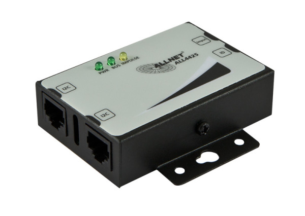 ALLNET MSR Sensor ALL4435 / Kontaktzähler / S0 im Gehäuse *black* "Langsam"