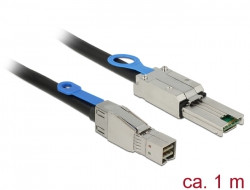 DeLock Kabel mini SAS 36pin Stecker-Stecker (SFF 8644-> SFF 8088) 1,0m