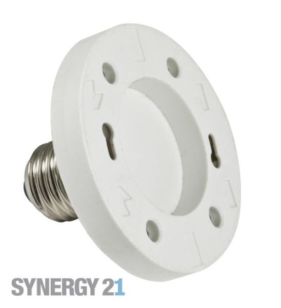 Synergy 21 LED Adapter für LED-Leuchtmittel E27->GX53