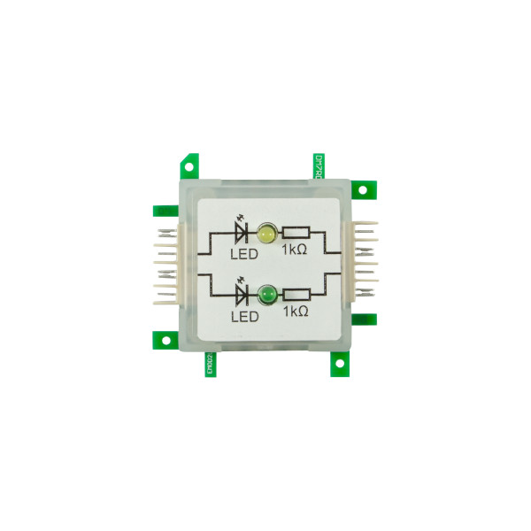 ALLNET BrickRknowledge LED dual gelb &amp; grün Signal durchverbunden