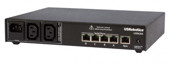 USRobotics Courier® Console Server & Remote Power Switch Hybrid