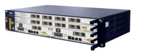 ZTE GPON C320 System mit 1x 16 Port Line Card (Class B+) DC Netzteil (Erweiterbar um weitere Linecar