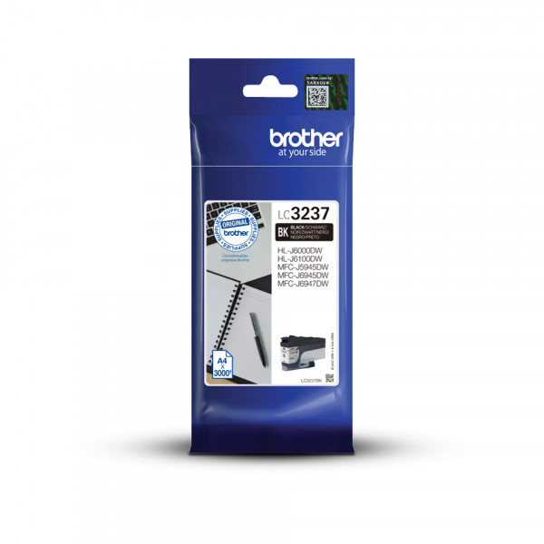 Brother Tinte LC-3237BK *schwarz*