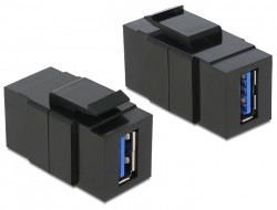 DeLock Adapter USB3.0 A (BU) > USB3.0 A (BU) Keystone