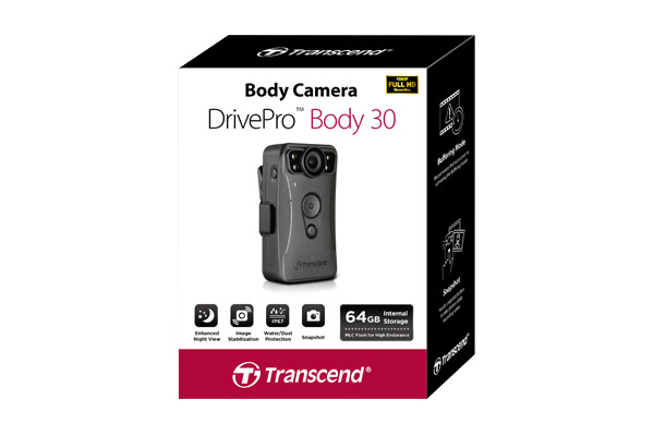 Transcend DrivePro Body 30 - Camcorder 128GB