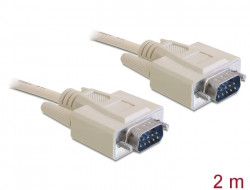 DeLock Kabel RS-232 Sub-D9 => Sub-D9 (ST/ST) 2,0m
