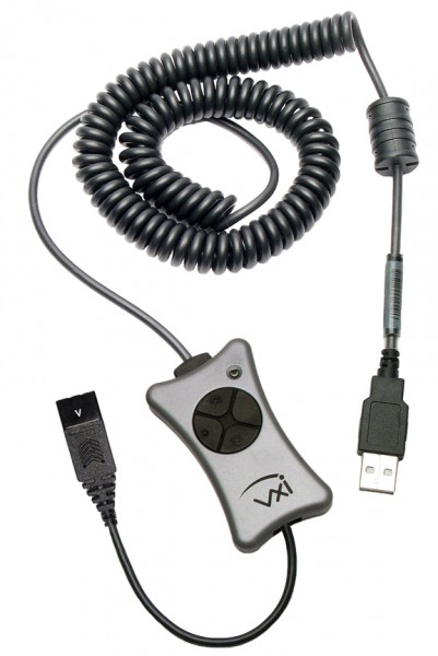 VXI Zubehör X200-G USB Adapter, QD auf USB, DSP, NC, Mute