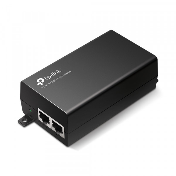 TP-Link - TL-PoE160S - PoE+ Injector Adapter PORT: 1× Gigabit PoE Port