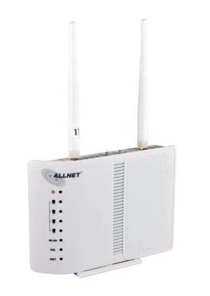 ALLNET Router ADSL2+ inkl. Bridge Modem & WLAN AP "ALL-WR02400N"