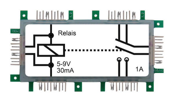 ALLNET Brick’R’knowledge Relais 5-9V 30mA 2x1