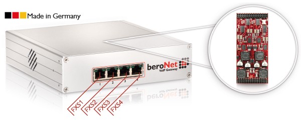 beroNet Modul 4x FXS