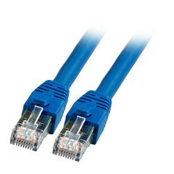 Patchkabel RJ45, CAT8.1 2000Mhz, 7.5m, blau, S-STP(S/FTP), BC, LSZH,