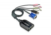 Aten KVM-Switch.zbh.Adapter Cable, 2xTP<->USB+HDB+Audio, Aten KVM-Switch.zbh.Adapter Cable, 2xTP<->USB+HDB+Audio,