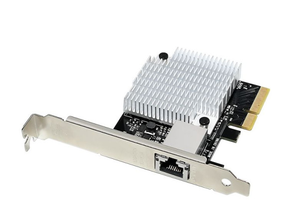 ALLNET PCIe 10G X4 10G/5G/2,5G/1GBit Single Port PCIe LAN Card - Copper RJ45 "NbaseT" ALL0138v4-1-1