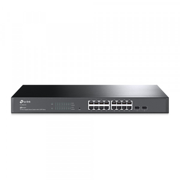 TP-Link - TL-SG2218 - JetStream 16-Port Gigabit Smart Switch with 2 Gigabit SFP Slot