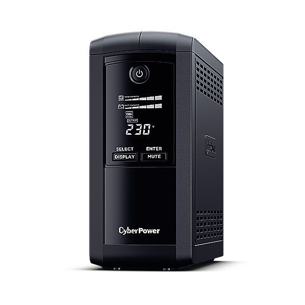 CyberPower USV, Value Pro-Serie, 1000VA/550W, Line-Interactive, USB/RS232, LCD,