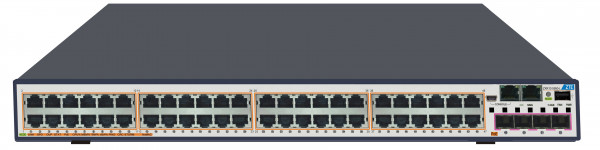 ZTE Switch Stackable Layer 3 PoE 48x Gigabit RJ45 + 4x Combo 1GB SFP/10GB SFP+ slot und 2x Netzteil