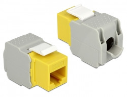 Keystone Modul RJ45 Buchse => LSA Cat.6 UTP *Delock*