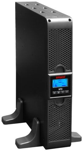 Effekta MTD RT Lineinter. USV,3000VA, 5min, MTD3000RT, USB+RS232, Schwarz, Tower/19",