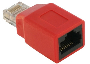 Delock Adapter Crossover RJ45 St-Bu