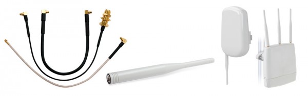 RF Elements Omni Antenna for StationBox® InSpot, Dual Band 2.4-2dBi/5GHz-3dBi, Indoor, MMCX connecto