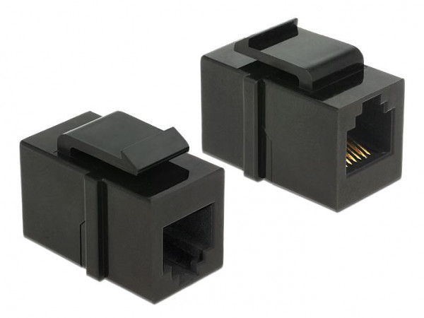 DeLock Adapter RJ12 (BU) > RJ12 (BU) Keystone CAT3