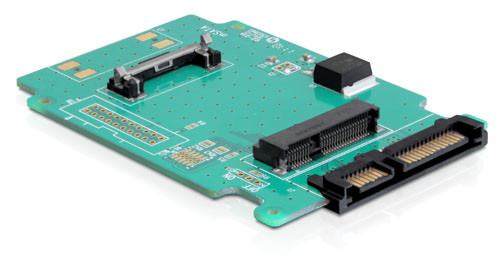 Delock Konverter SATA 22 Pin > mSATA