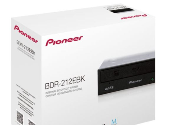 BD RW Pioneer BDR-212DBK - SATA Retail *schwarz*