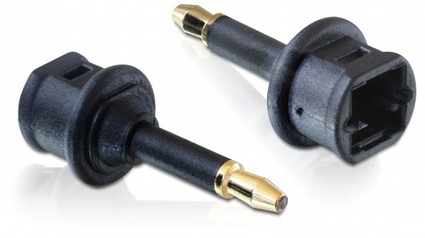 Delock Audio Adapter Toslink mini Stecker > 3,5 mm Buchse