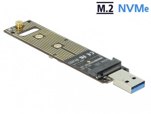 DeLock Konverter USB 3.1 > m.2 NVMe PCIe