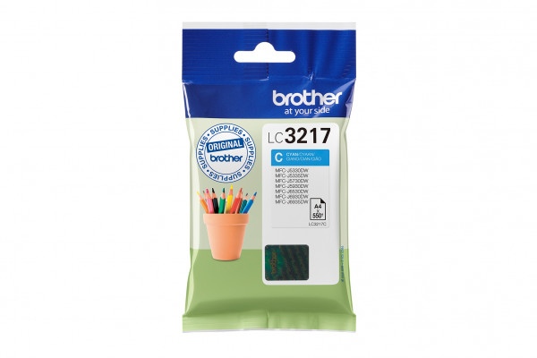 Brother Tinte LC-3217C *cyan*