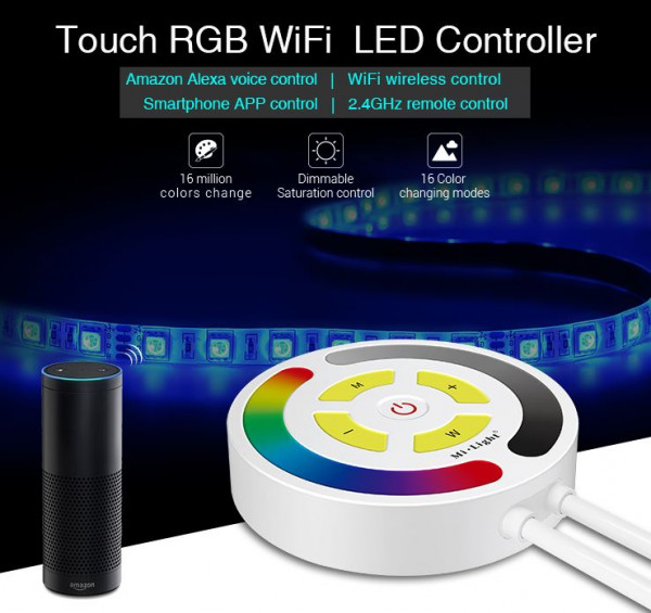 Synergy 21 LED Controller Touch RGB WiFi *Milight/Miboxer* Alexa Serie