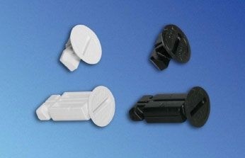 Knürr Rückwand, Schnellverschluß lang, Lichtgrau, 50-Pack