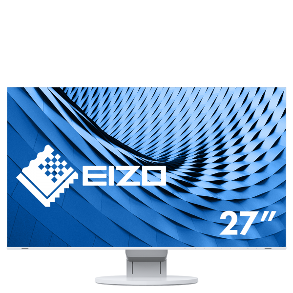 Eizo FlexScan EcoView 4K UHD EV2785-WT Monitor weiß 27"Zoll, IPS-Panel