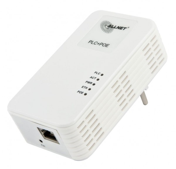 ALLNET Schweiz Powerline 1200Mbit Bridge RJ45 HomePlugV2 "SmartLink" mit PoE AT ALL1681203