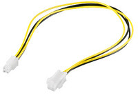 Kabel Strom intern 4pin P4 (St/Bu) 0,30m *shiverpeaks* BASIC-S