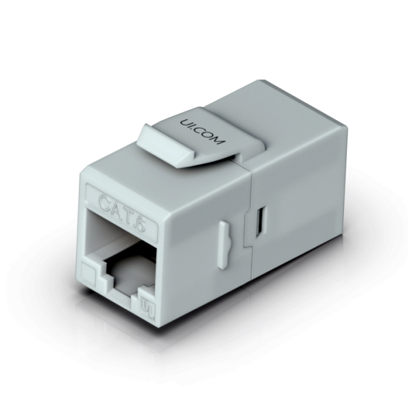 Ubiquiti Cat6 Keystone Coupler  12er Pack  UACC-Keystone-Coupler-C6