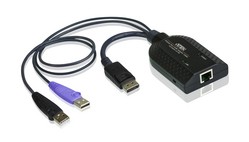 Aten KVM-Switch.zbh.Adapter Cable TP USB+DVI, Virtual Media,