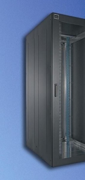 Knürr Schrank, DCM, zbh. Seitenteil, H2200/T1200mm, Schwarz