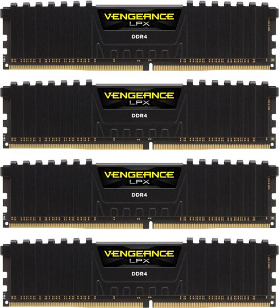 MEM DDR4-RAM 2666 32GB Corsair Vengeance LPX (4x8GB)