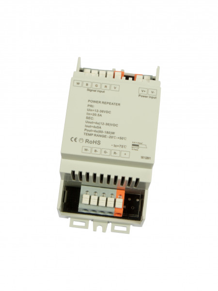 Synergy 21 LED Controller EOS 05 4-Kanal Repeater Hutschiene