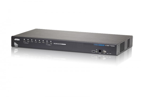 Aten KVM-Switch 8-f. Audio/USB/HDMI