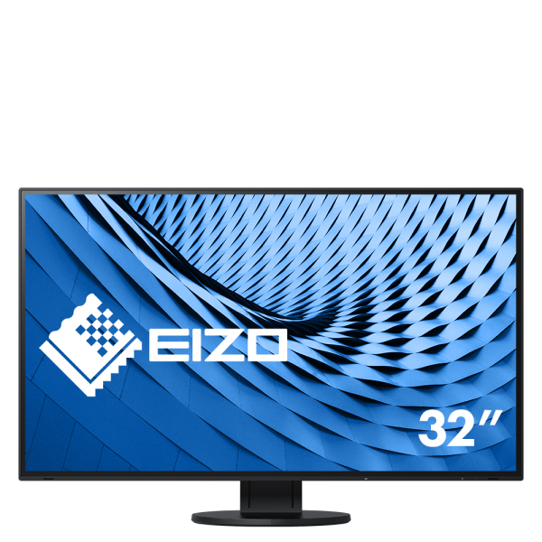 Eizo FlexScan EcoView 4K UHD EV3285-BK Monitor schwarz 31,5"Zoll, IPS-Panel