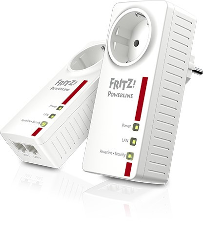 AVM Fritz!Powerline 1220E Set - (Packung mit 2)