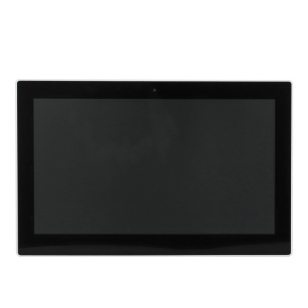 ALLNET Touch Monitor 14 Zoll PoE PD, 12V In/Out, 5V/Out, HDMI In, Ethernet, USB Touch, USB Cam