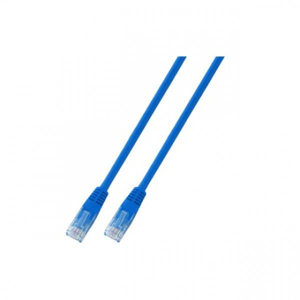 Patchkabel RJ45 UTP(U/UTP), 0.5m blau, CAT5e