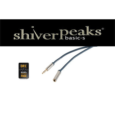 Kabel Audio Klinke 3,5mm (St/Bu) 1,5m *shiverpeaks* PROFESSIONAL