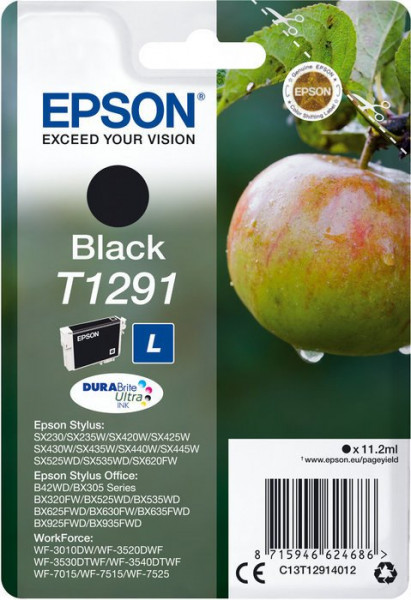 Epson Tinte C13T12914012 *schwarz*