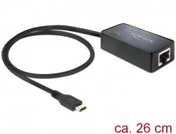Adapter USB 3.1 => LAN TP(RJ45) 10/100/1000Mbit *DeLock*